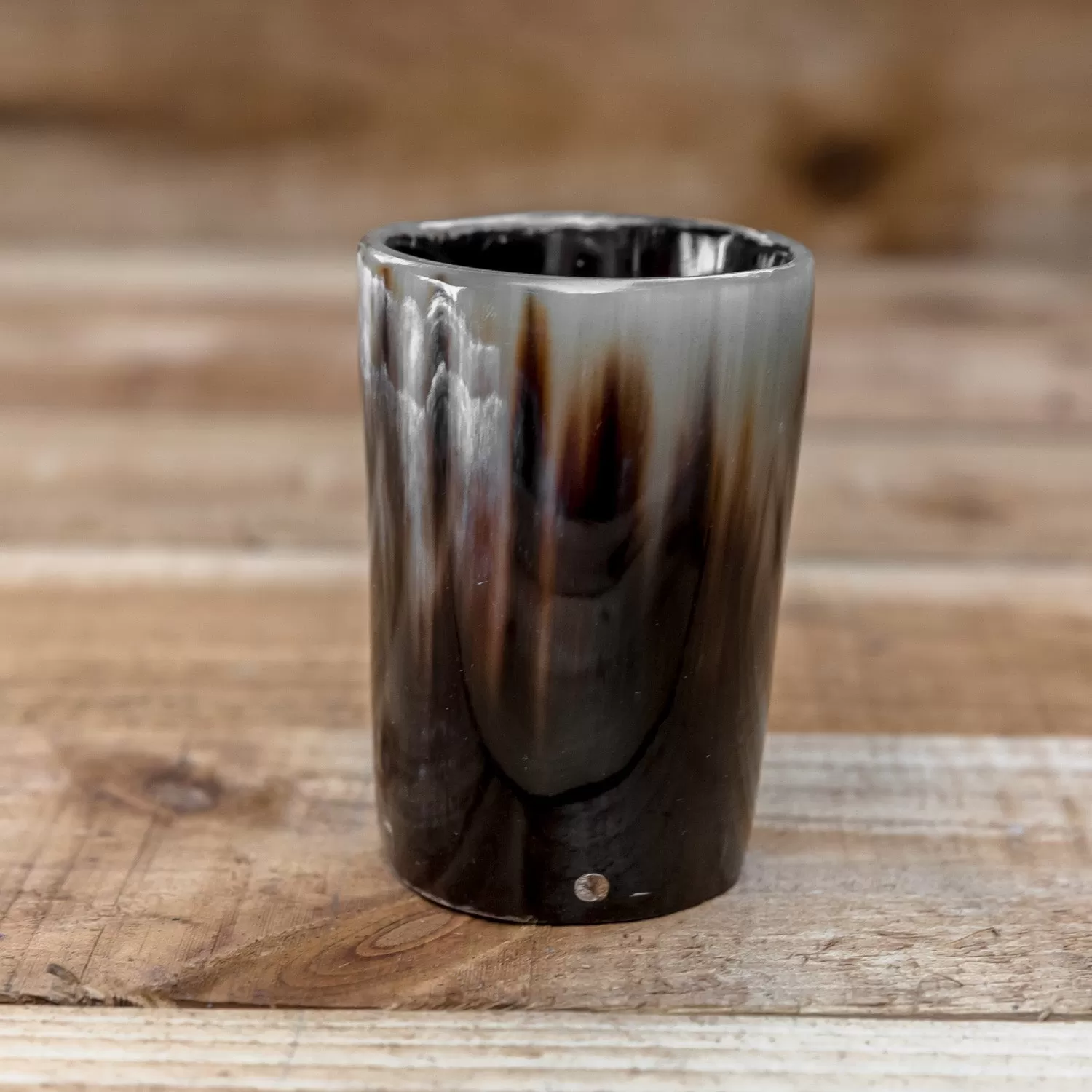 Small Horn Cup (hidden wooden bottom)