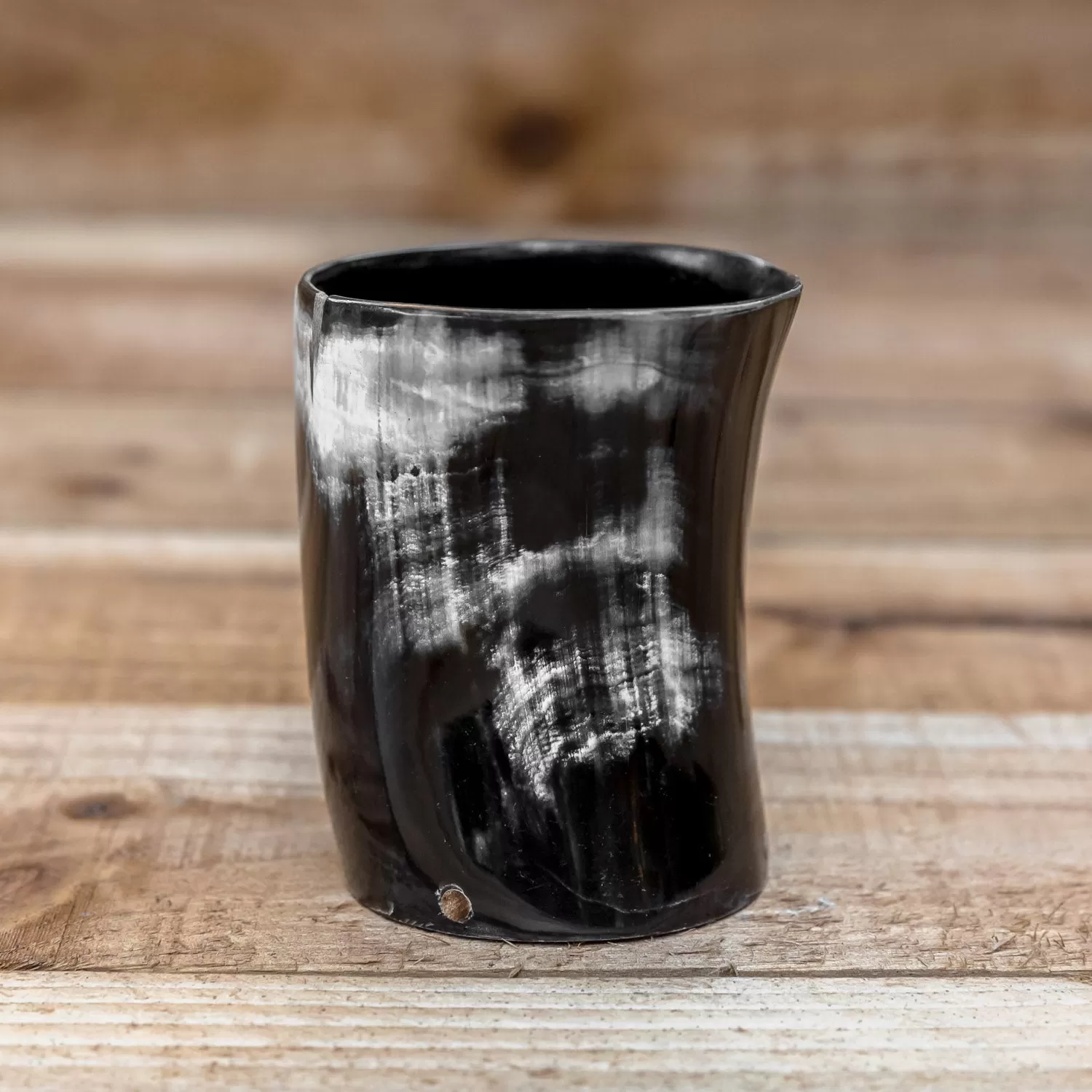 Small Horn Cup (hidden wooden bottom)