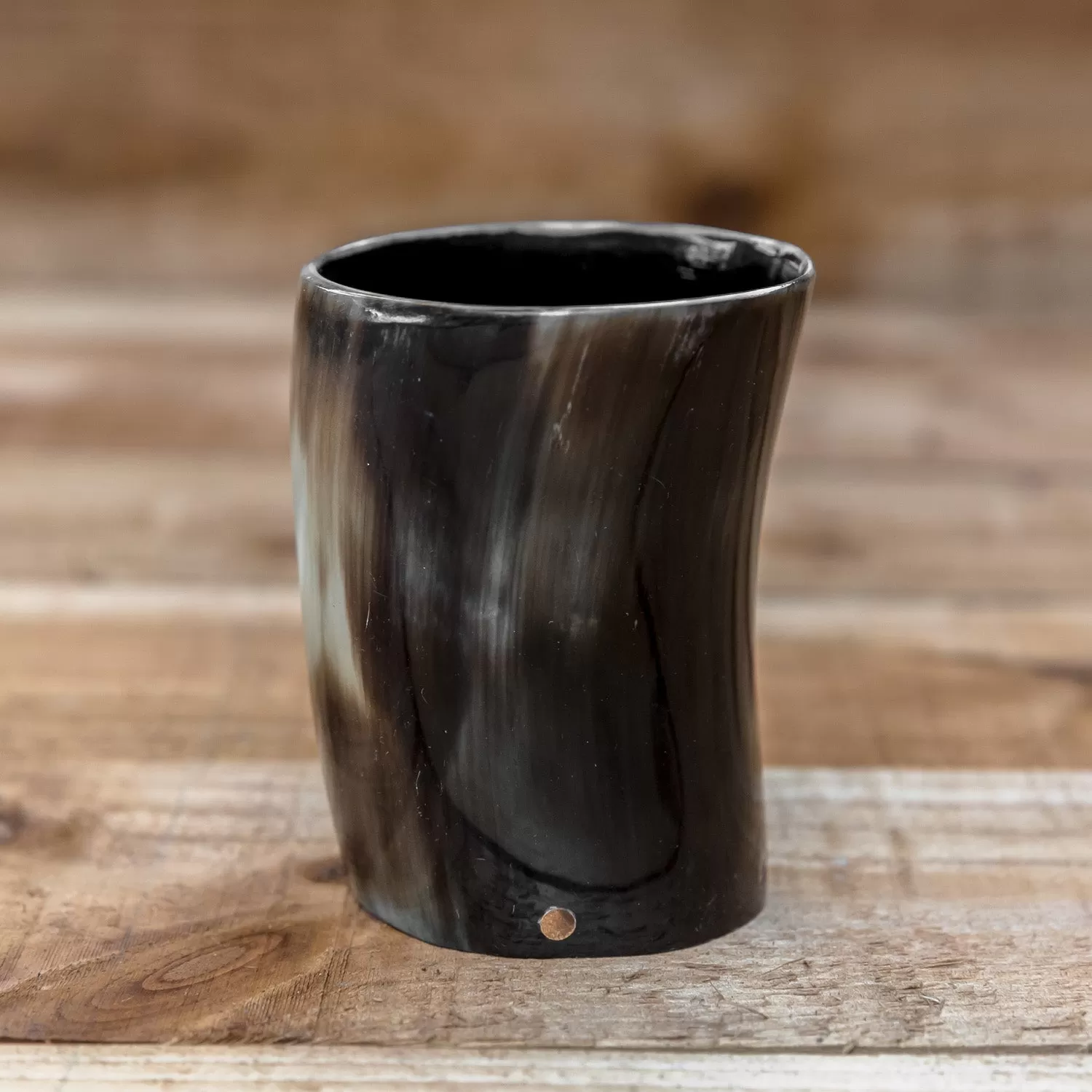 Small Horn Cup (hidden wooden bottom)