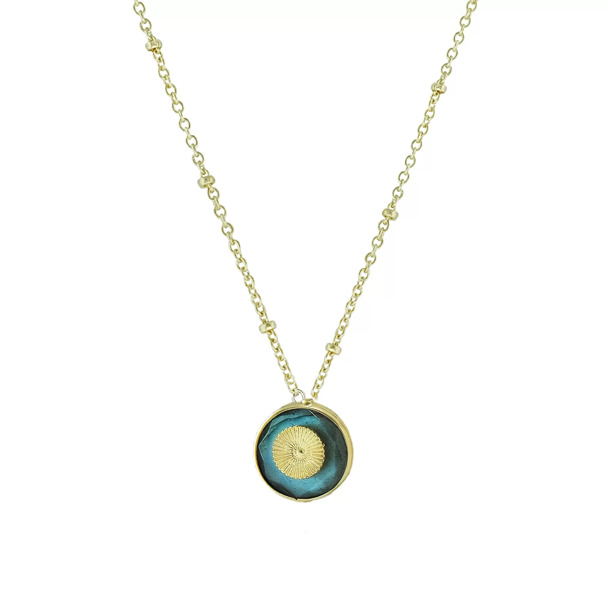 Solis Delicate Stone Necklace