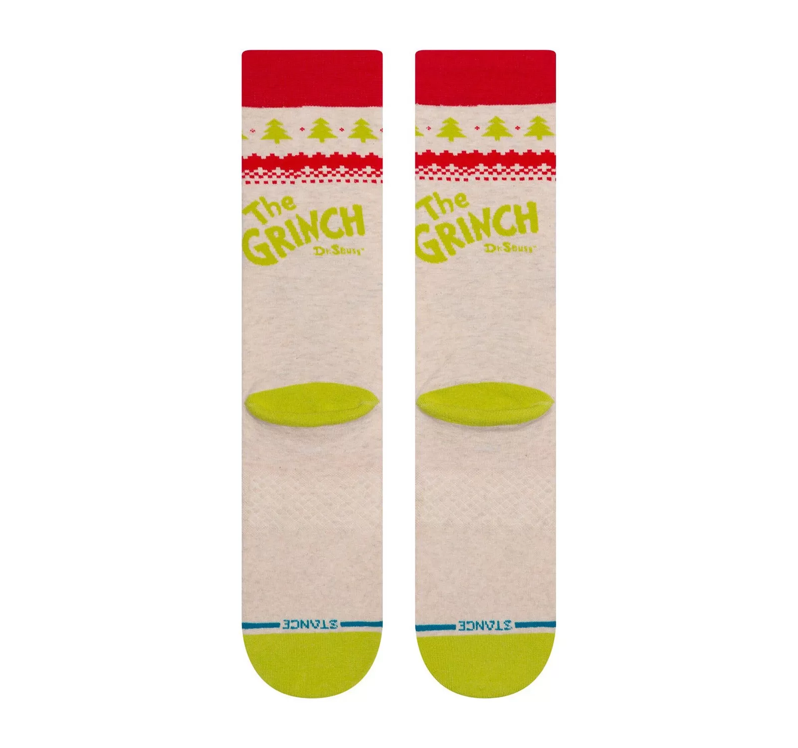 Stance The Grinch Sweater Crew Socks