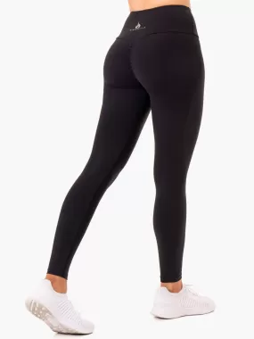 Staples Scrunch Bum Leggings - Black