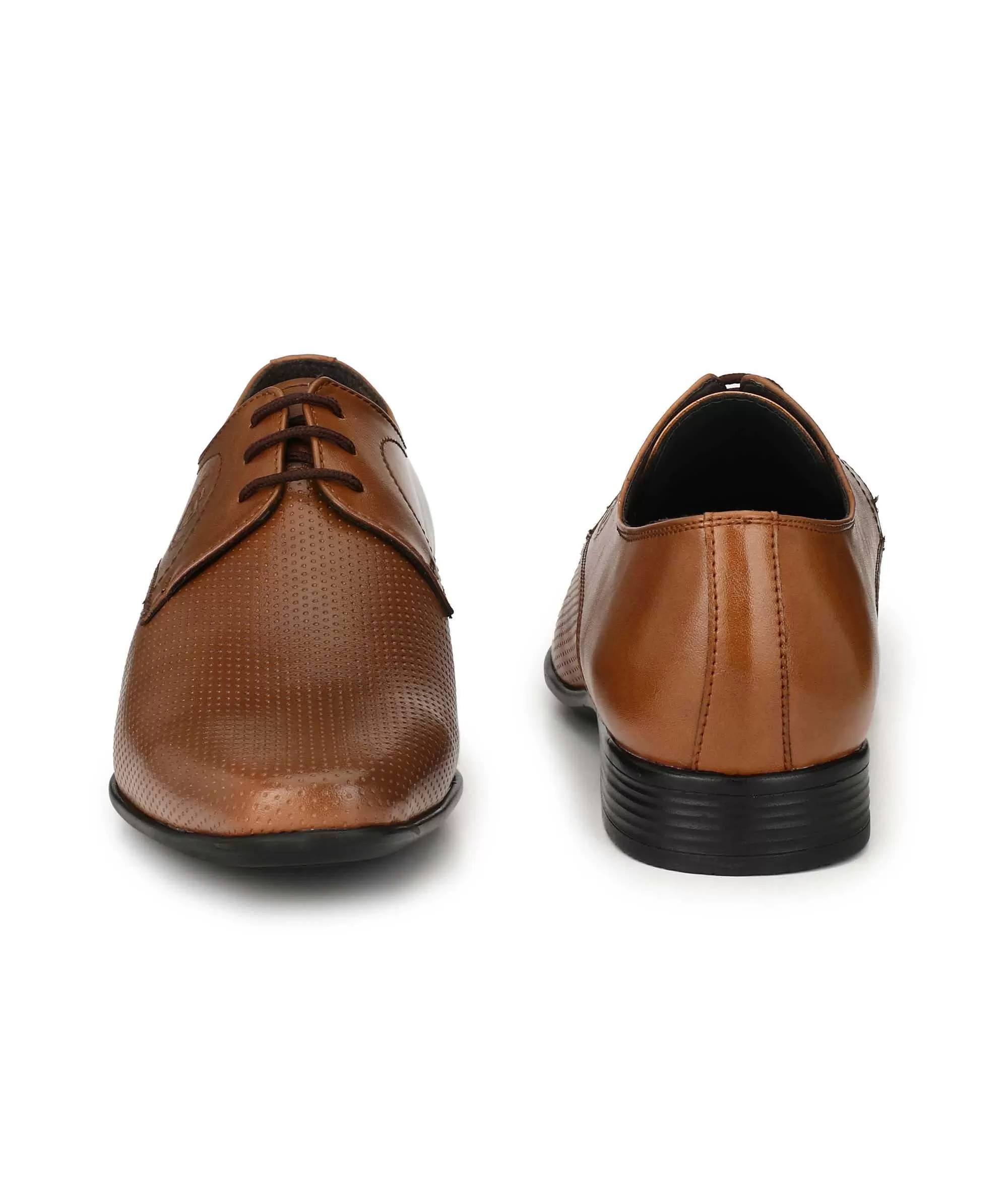 Tan Derby Formal Shoes