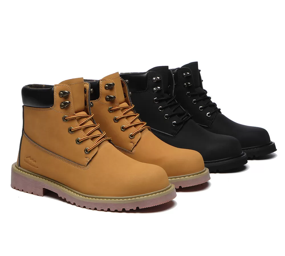 TARRAMARRA Work Safety Lace Up Boots Men Jaden