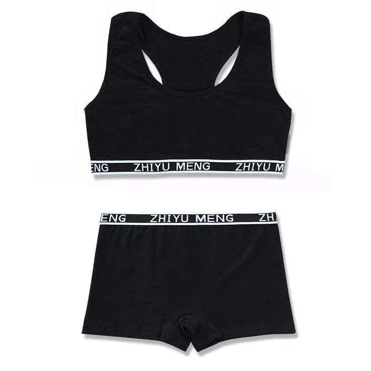 Teenager Girls Bars And Boxer Training Underwear Shorts