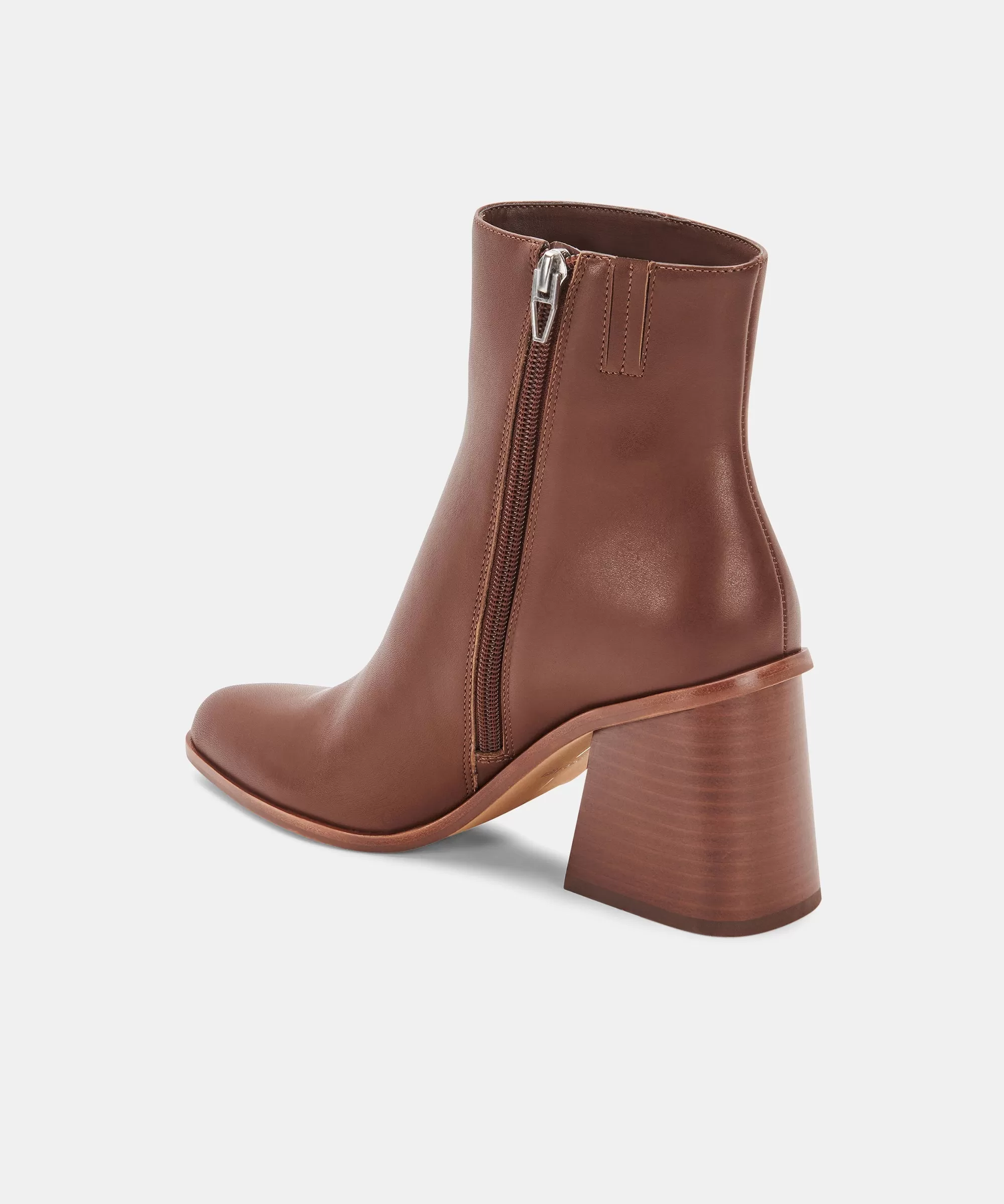 TERRIE BOOTIES CHOCOLATE LEATHER re:vita