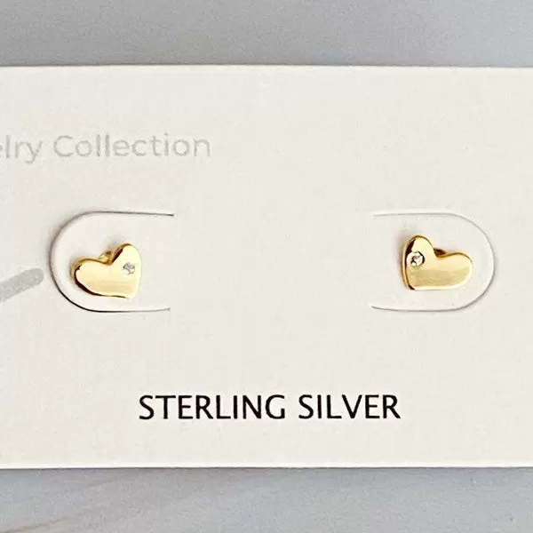 Tiny Shape Tiny Stud Sterling Silver Earrings