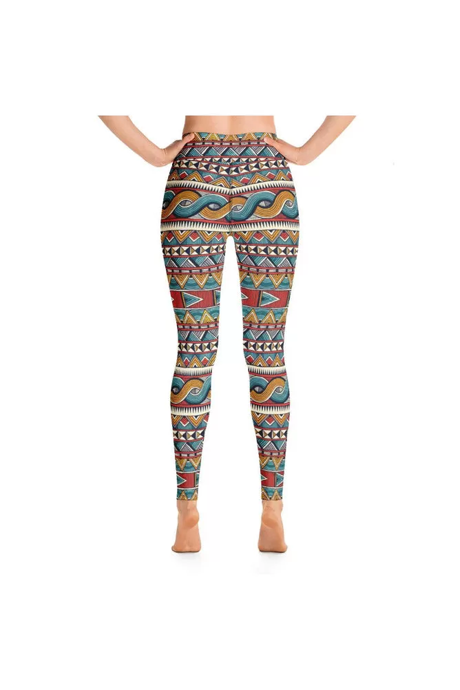 Tribal Yoga Leggings