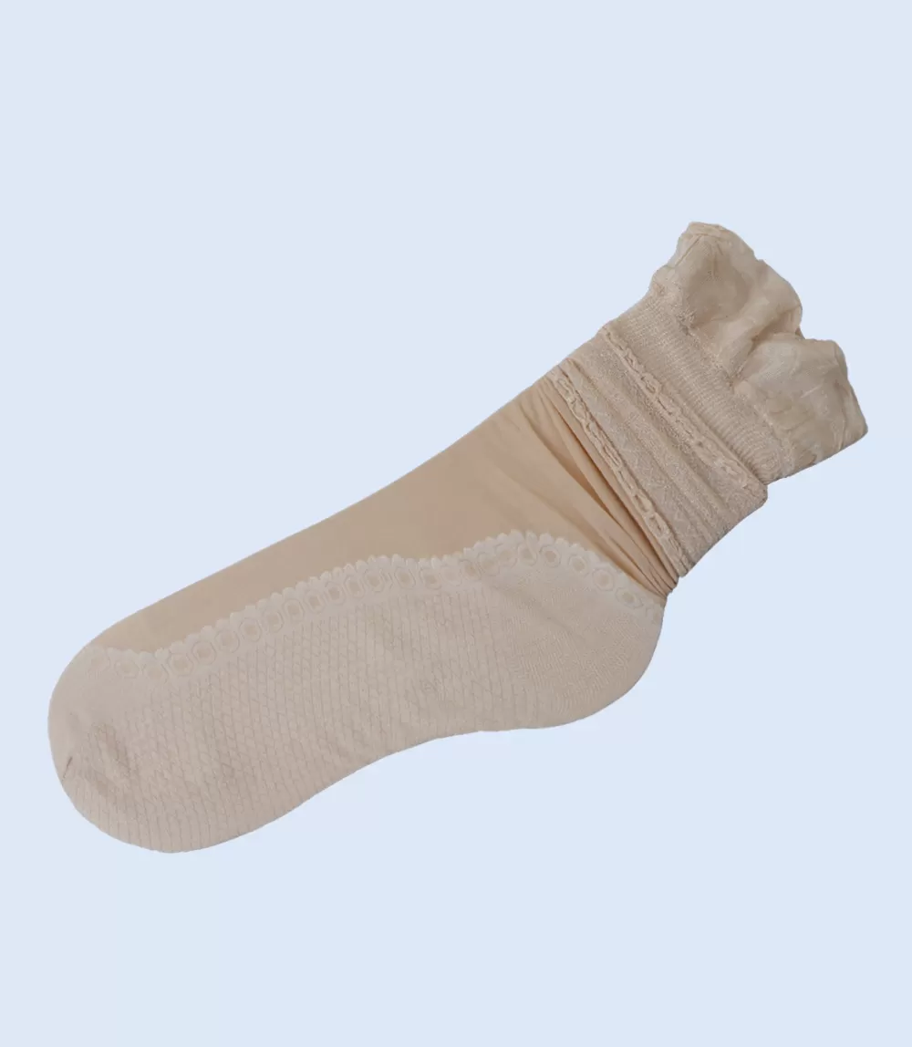 WA1358-SKIN-Women Ankle Sock