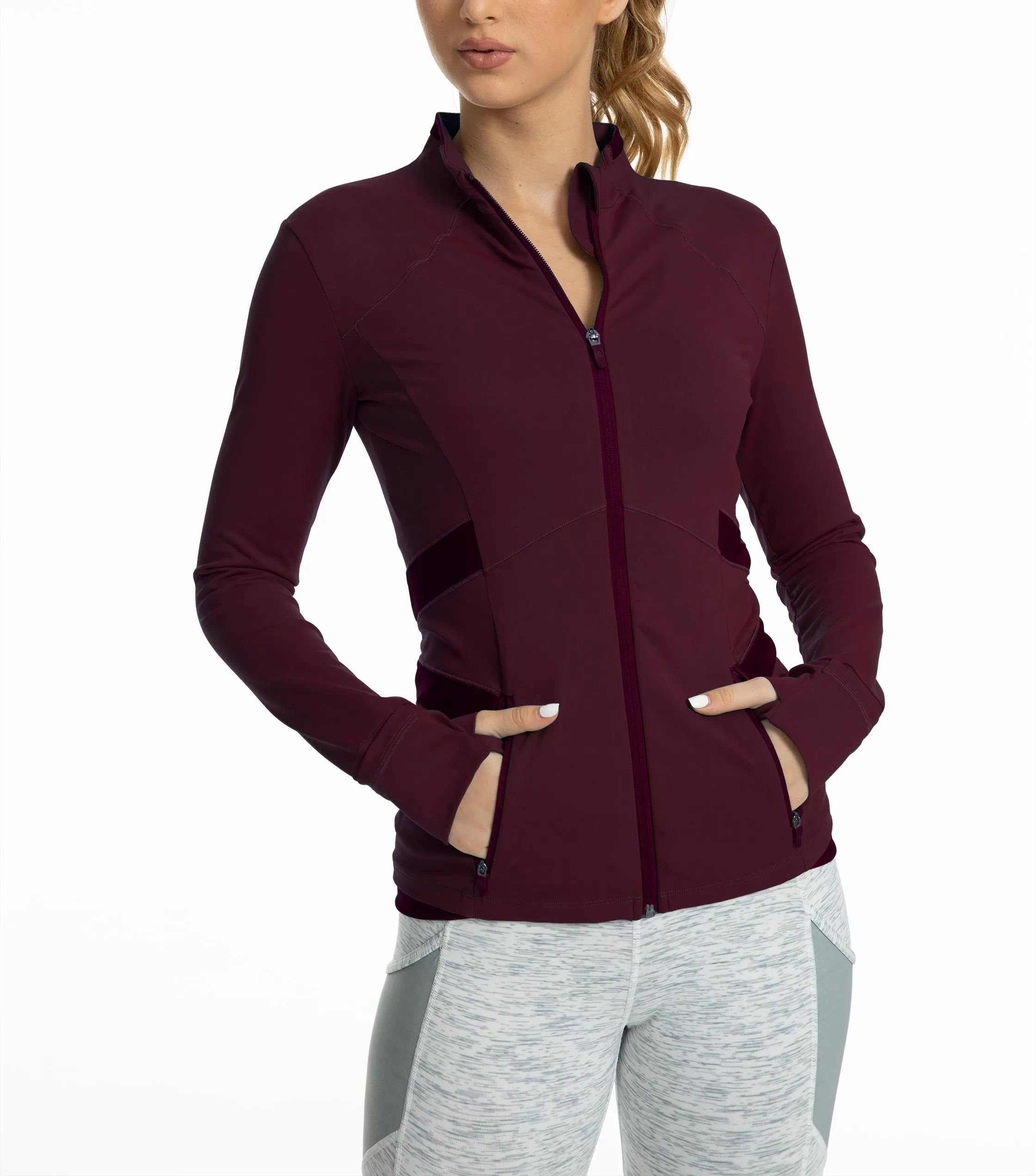 Warm Soft Straight Zip Jacket