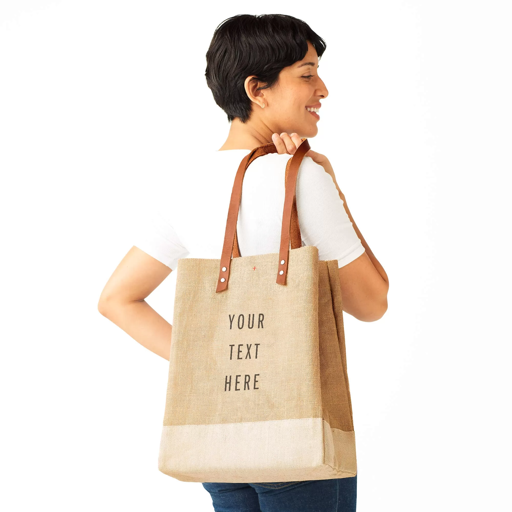 Wine Tote in Natural - Early Access