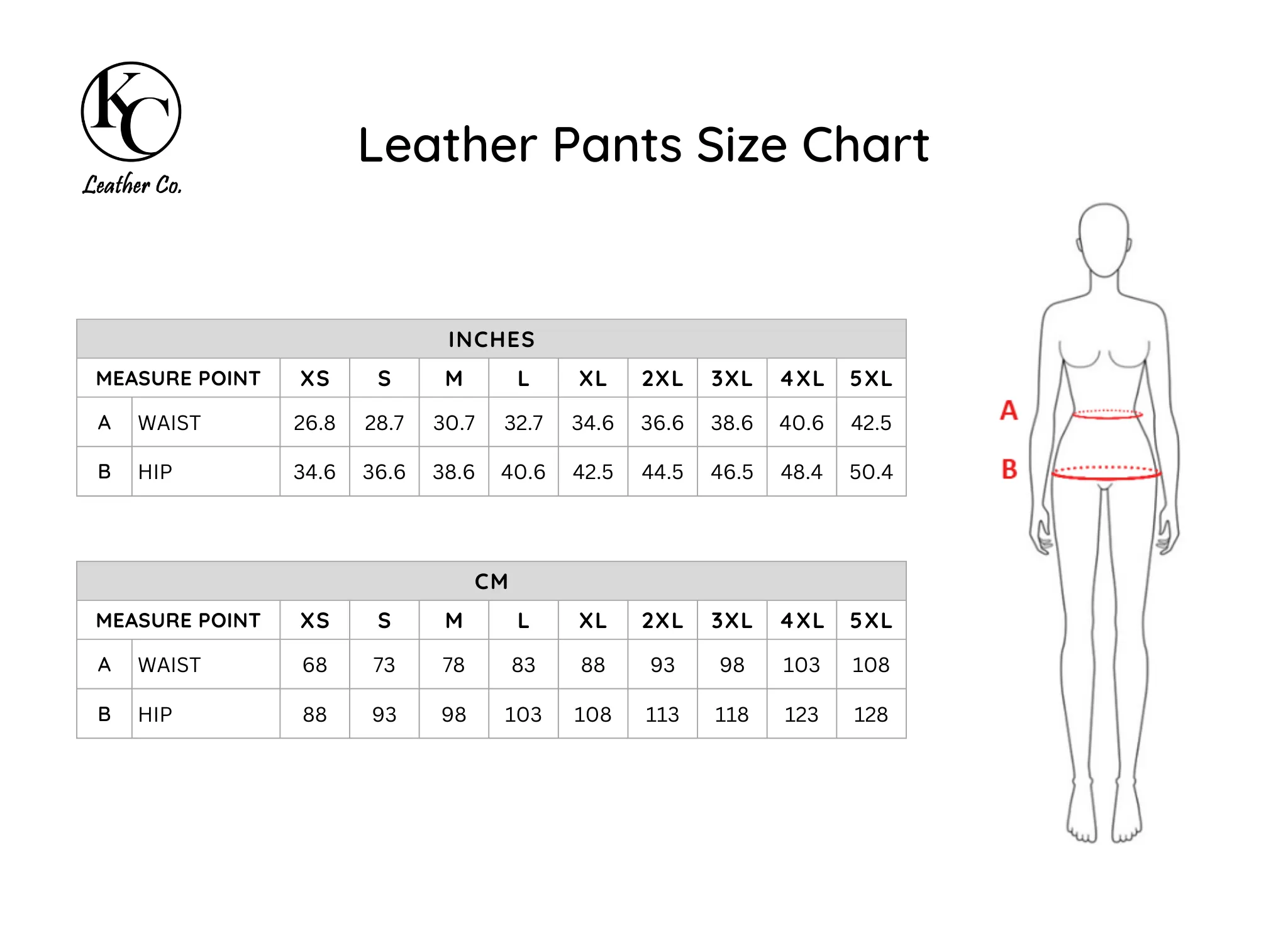 Women's High Waisted Leather Pants - Sarah