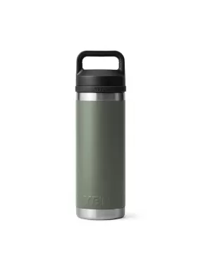 Yeti Rambler 18oz Bottle Chug Camp Green